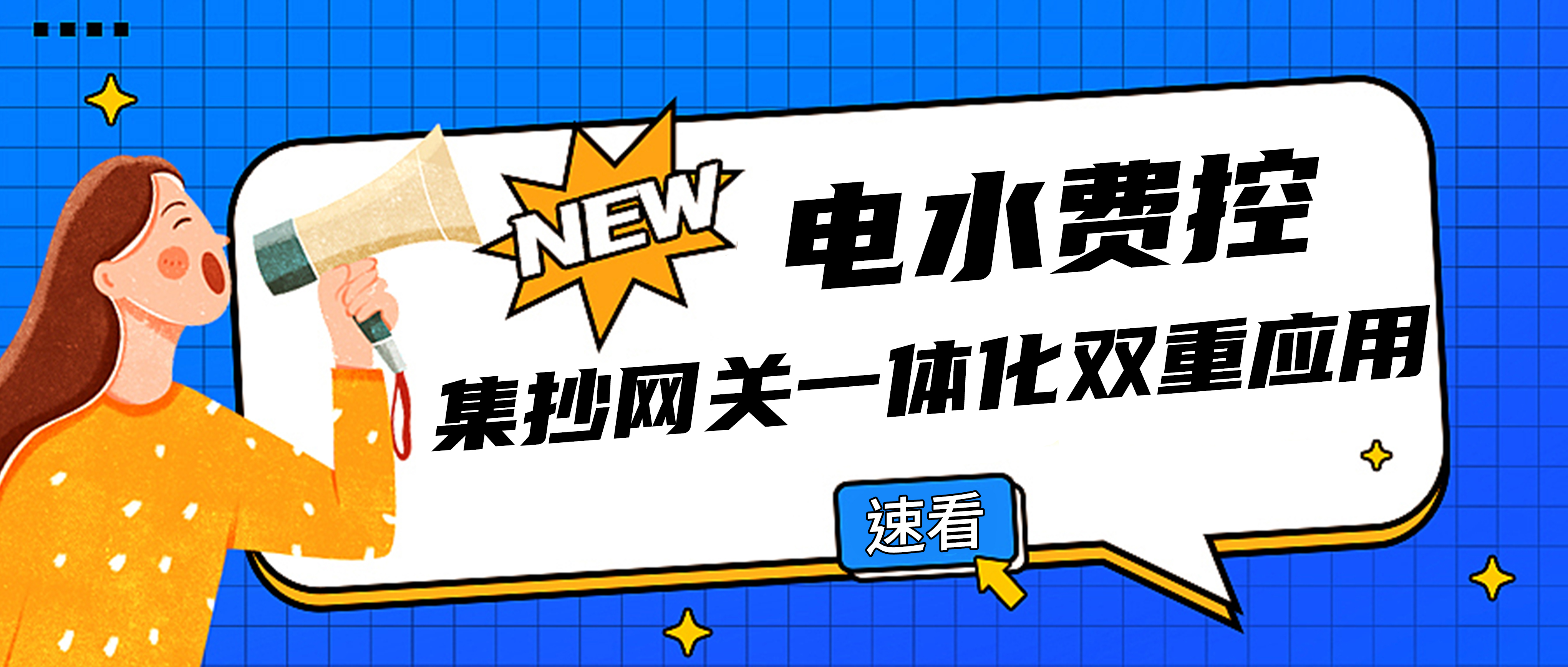 電水雙合一費(fèi)控“集抄網(wǎng)關(guān)”解決方案